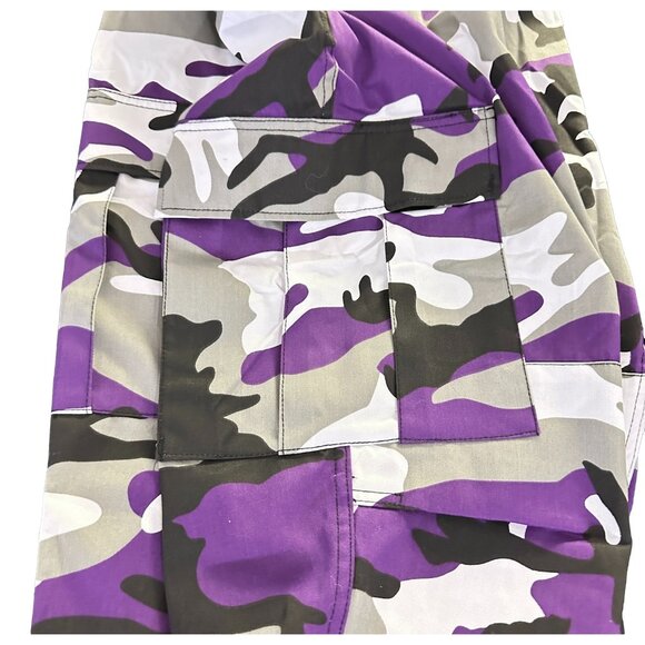 Rothco Mens Pants Ultra Violet Camo Size XXXL Purple Hunting Military Dress New - Picture 10 of 11